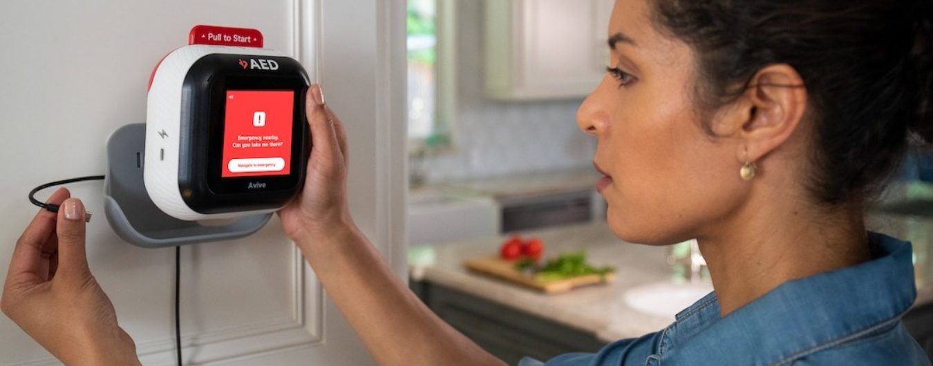 Avive AED emergency response with Rapid SOS 3